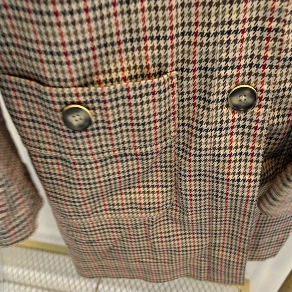 New! 💫 Cabi Sherlock Houndstooth Trench 🕵️♀️🔎 - Picture 6 of 14